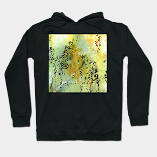 Abstract Spring Green Hoodie